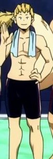 *He gets done with his training for the day.