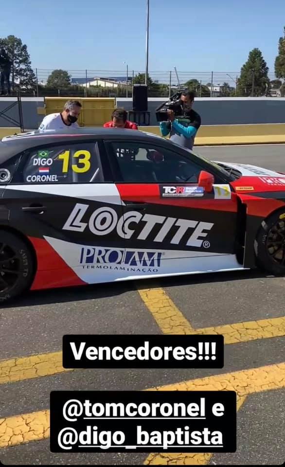 prolam's tweet image. Inicio de parceria pé quente!!
Rodrigo Baptista e Cobra Racing venceram a etapa do final de semana em Curitiba.
A primeira com a Prolam no grid!
Grande vitória!
Parabéns, Digo! 
#prolamnogrid #prolam #digobaptista #cobraracing #vitoria #patrocinio @tcrsouthamerica