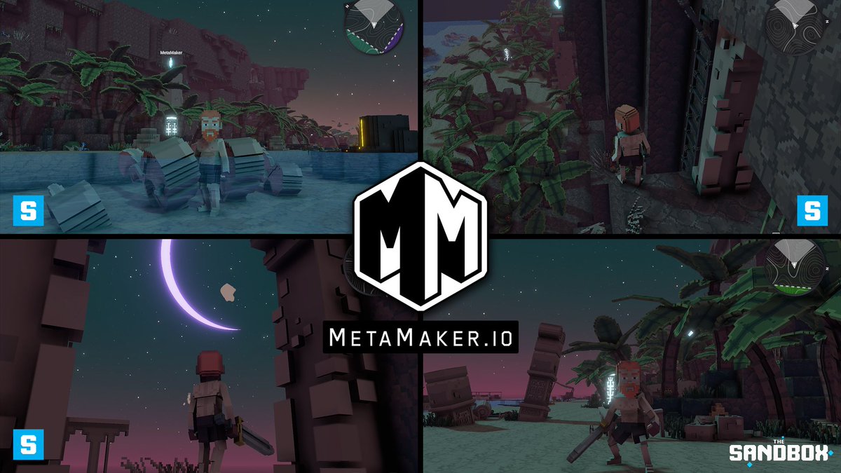 Whether day or night our team creates outstanding art. ❤️

#sandbox #Metaverse #Metamaker #nftart #NFTGaming #NFTartist