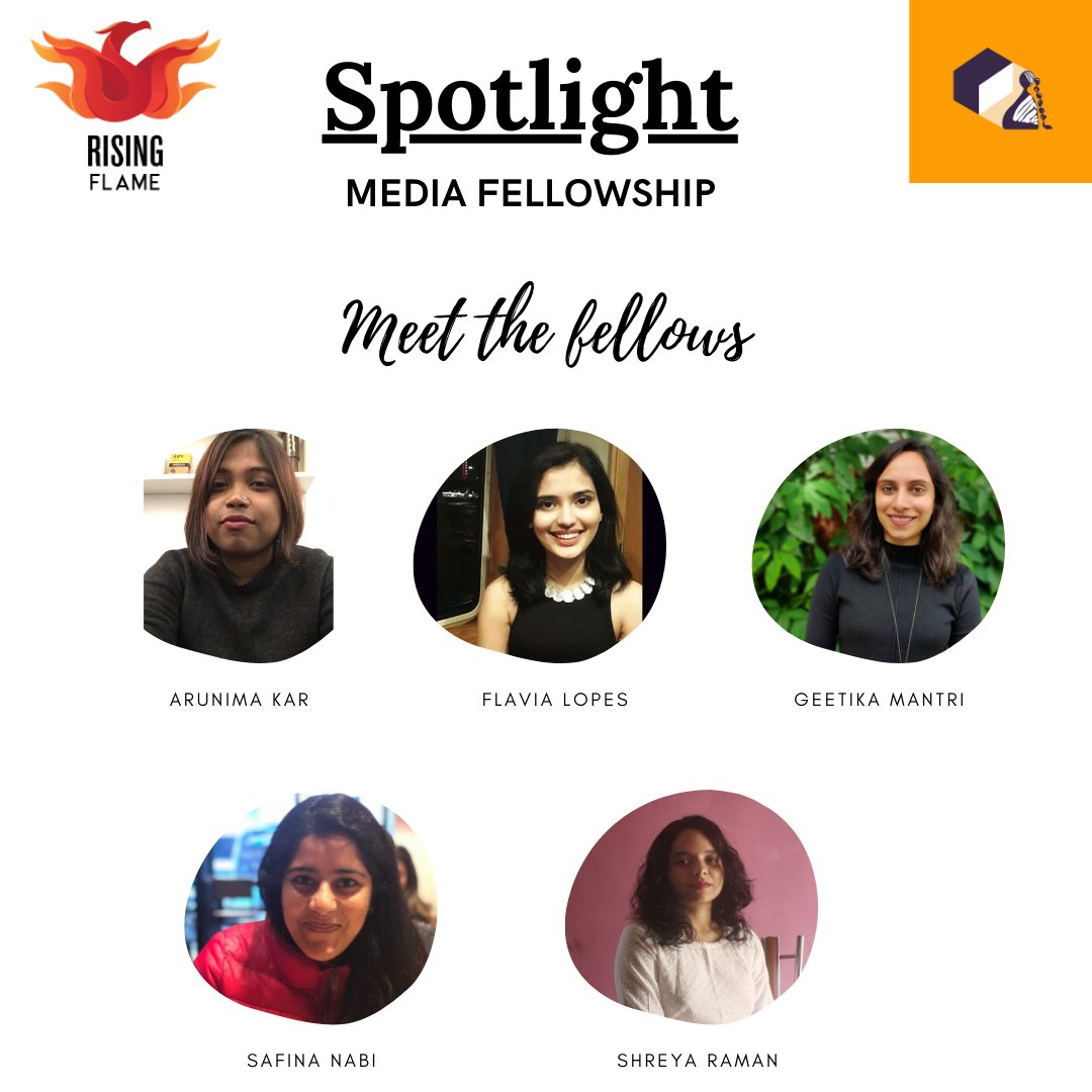 We are so excited to announce our Spotlight Media fellows!

We look forward to engaging and working with them for 3 months.

The Spotlight Media Fellowship is a media Fellowship on discrimination and violence faced by women and trans persons with disabilities.

#MediaFellowship