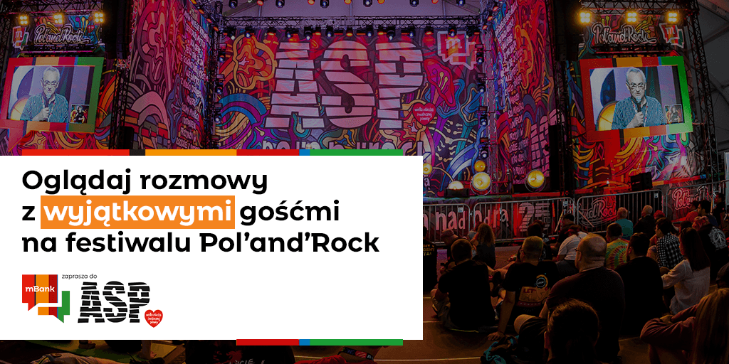 kingwoj's tweet photo. Po raz czwarty @mBankpl będzie mecenasem ASP na @PolAndRockFest Straszna DUMA, będzie kogo posłuchać! Więcej o tym, co robimy na Festiwalu tu: https://t.co/ipjmTCffpT https://t.co/IZ6Ntxc8e1