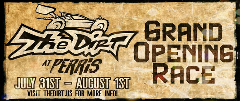 RedRC's tweet photo. The Dirt at Perris Grand Opening Race – Announcement https://t.co/4DUSsWYb5D https://t.co/eaE0ZVSnqu