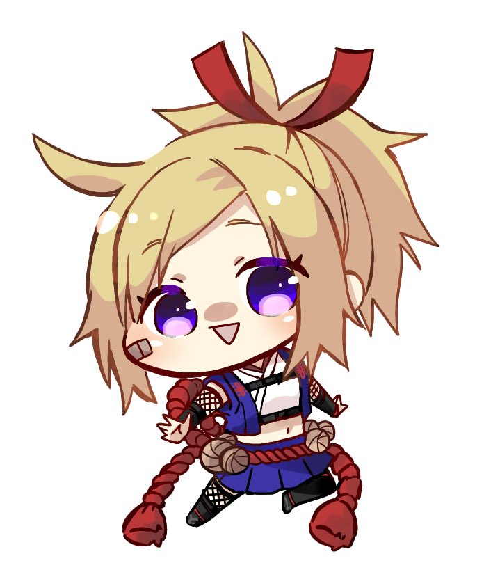 ちびンパスにまといちゃん追加ですわっしょーい コンパスお絵描き うりすけのイラスト