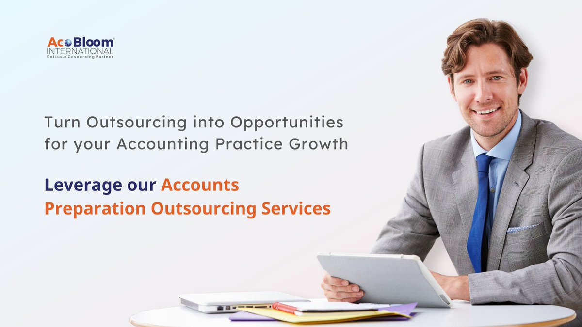 acobloom's tweet photo. Outsourcing as a strategic move, combined with an ongoing effort to generate growth, is turning out to be a winning combination for accounting firms.
#accountsoutsourcing #outsourcing #ukaccountants #acobloom https://t.co/RSm5AM66EN