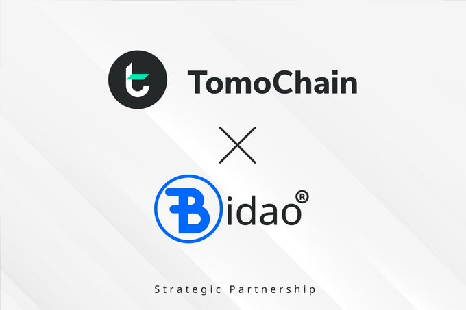 ATProfit's tweet photo. #TomoChain is excited to announce an integration partnership with 
@Bidaochain
, allowing users to collateralize $TOMO to generate $BAI on their chain-agnostic stablecoin ecosystem. Rocket https://t.co/lzC1AXQJGB