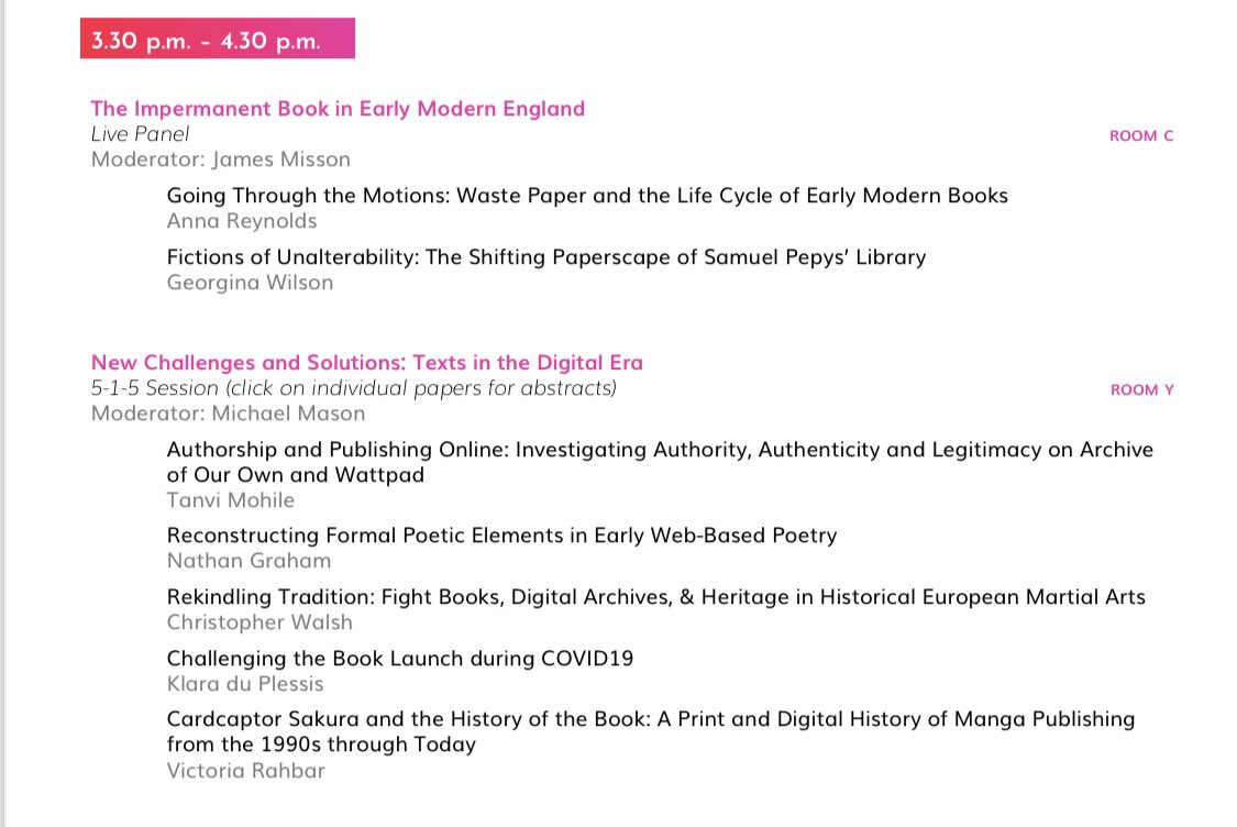 ToMakePoesis's tweet image. Looking forward to presenting a very mini presentation @MovingTexts2021  #SHARP2021 at 930 EDT!