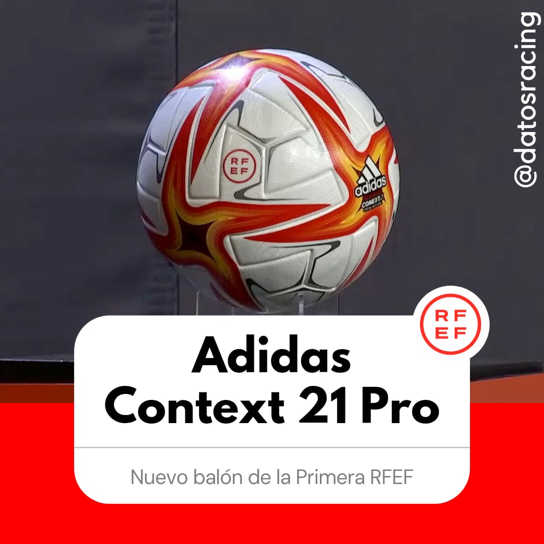 DatosRacing na Twitteru: „⚽ ADIDAS CONTEXT 21 Pro ⚽ pasada semana se presentó junto al calendario el nuevo balón que rodará en los Campos de en la temporada.