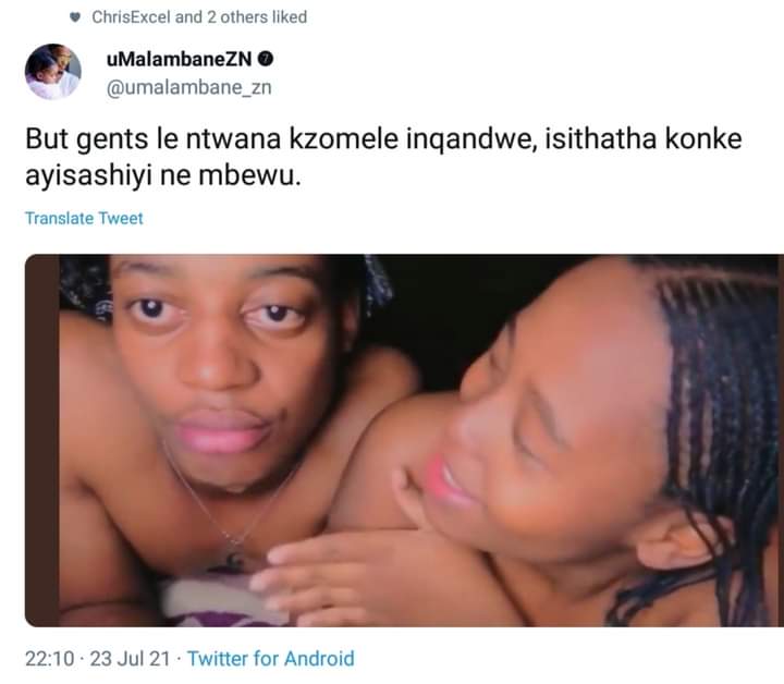 ximbasbo's tweet photo. @Phindi_SDlamini Can i see this guy's video https://t.co/B6qCXd3AM6