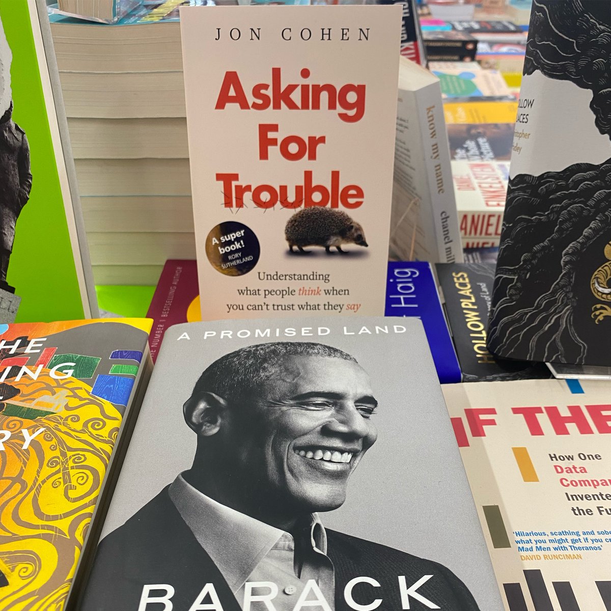 “One needs a vision of the promised land in order to have the strength to move.”
Tolstoy

<a href="/BarackObama/">Barack Obama</a> <a href="/HouseofBooksMHB/">House of Books Muswell Hill</a> 
#IllBuyYoursIfYouBuyMine
#understandingpeople
bit.ly/3BFO3GM