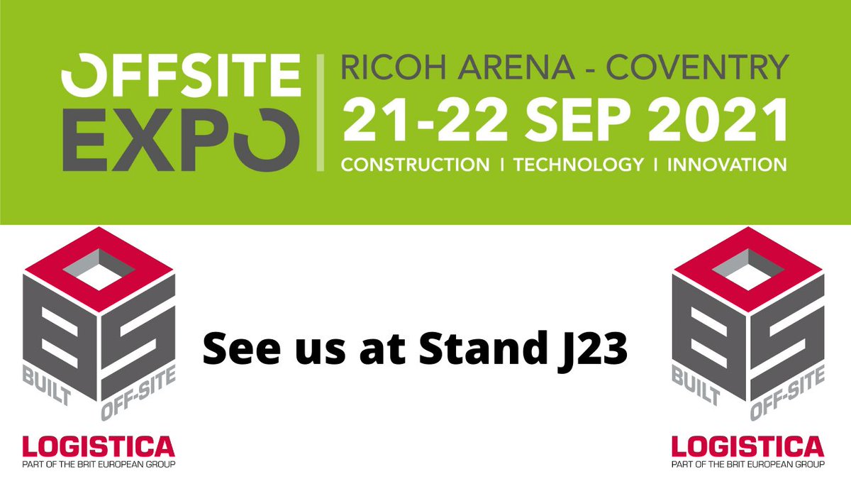 Mark the date in your diary! 21-22 September, Ricoh Arena, Stand J23 #OffsiteExpo <a href="/ExploreOffsite/">Explore Offsite</a>