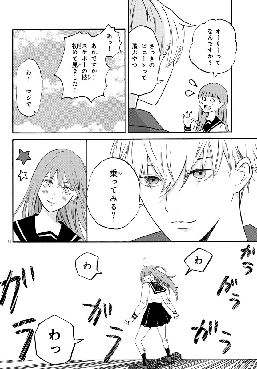 月刊プリンセス編集部 スケートボード金メダルおめでとうございます スケボーを漫画 でも楽しんでいただきたく 第11回秋田書店ロイヤル少女まんが賞入選作 小島ビスケ オーリー オーリー を特別公開 スケボーに魅入られた少女の物語をお楽しみ