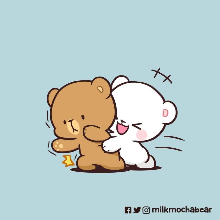 Pin by francheska P on 3  Milk  mocha Cute bear drawings Bear  wallpaper