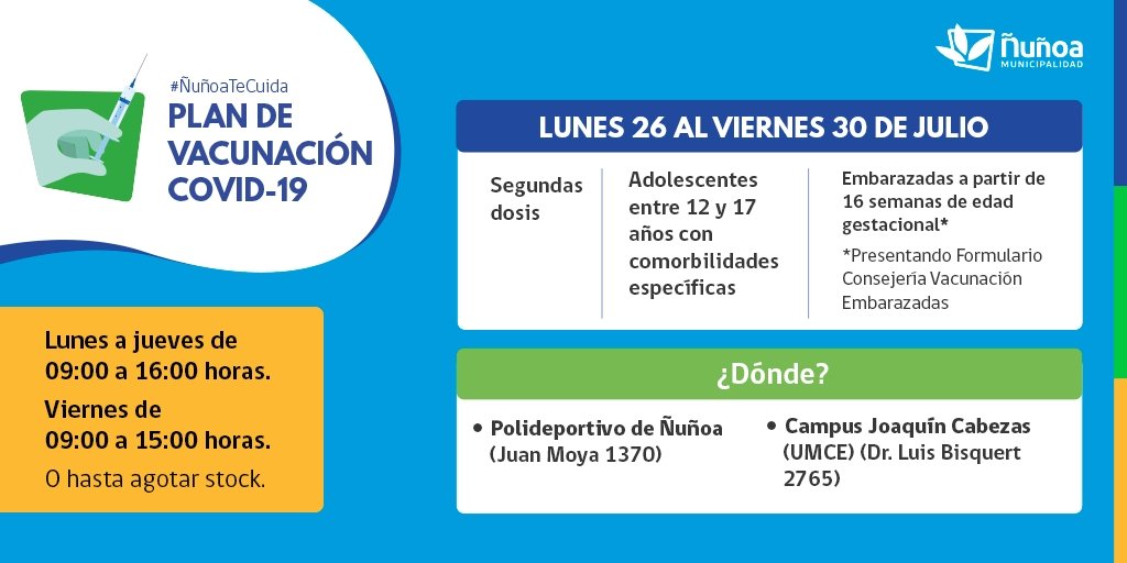 Municipalidad de Ñuñoa tweet media