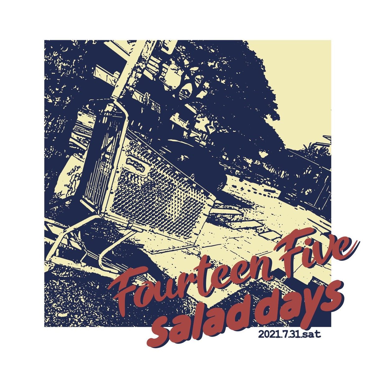 sys_rui's tweet photo. 7/31(日)に @sakaeya_labo にて開催の #145ff / #saladdays 合同ポップアップショップと、
同日 @liveholic_jp にて開催の @unmaskalive / @GOODGRIEFJP スプリットツアーとの
コラボが決定!
両方ご来場の方にステッカー2枚をプレゼント✌️
詳しくは画像をご覧ください👏 https://t.co/25xC3z6Oe2