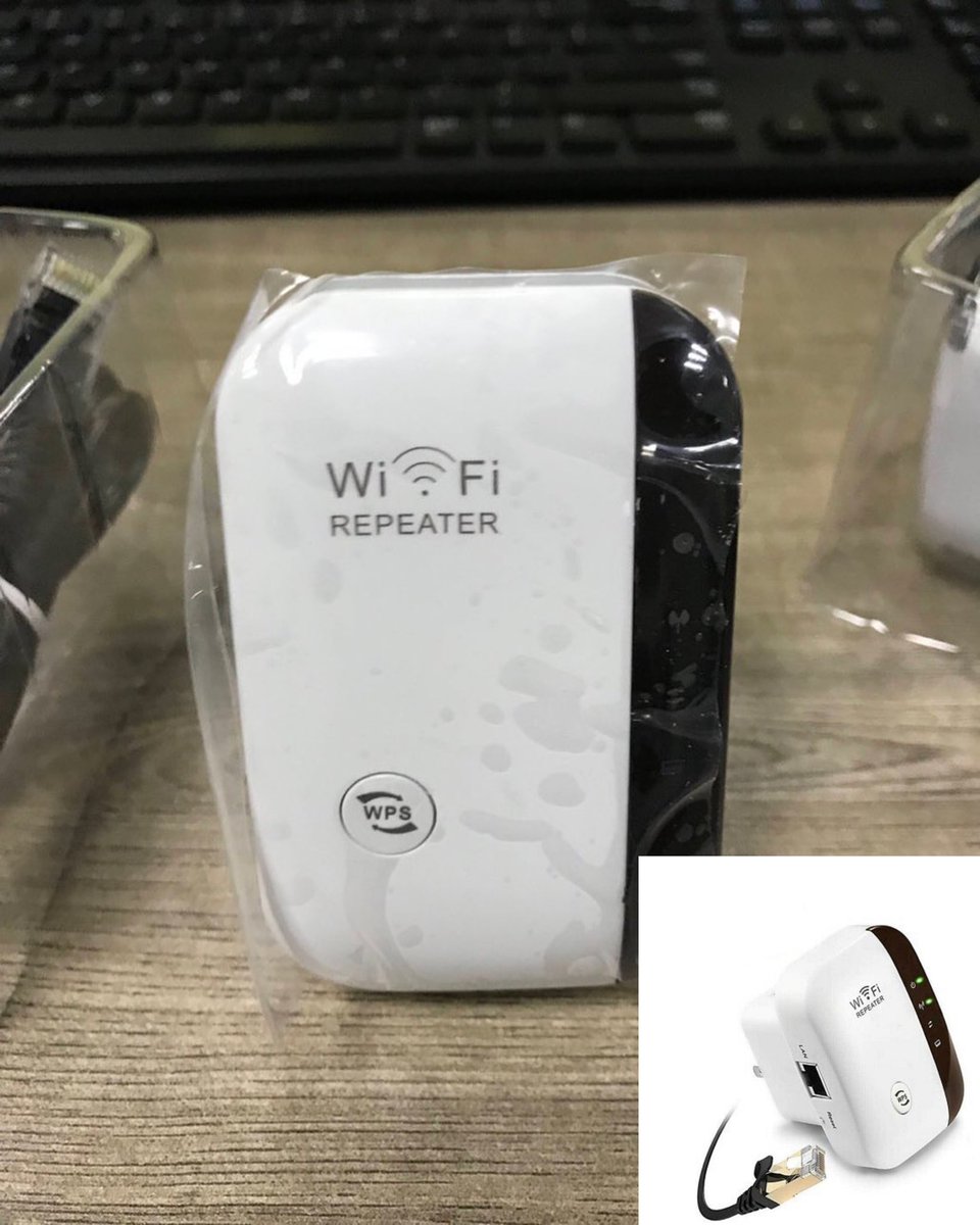 Este repetidor de wifi📶 funciona de forma inalámbrica y con cable de red ✅RD$ 1,200.00 #wifi #repetidorwifi #repetidor #wifirepetidor