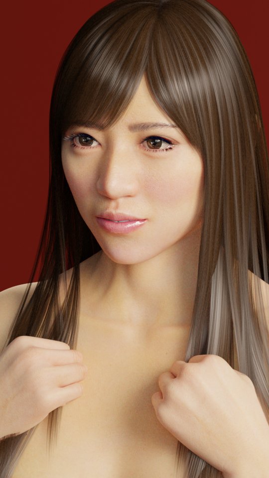 Nori 3dcg V Twitter 女の子 やっと完成 これから服作ったりポーズ取らせたりして遊ぶぞー d Blender