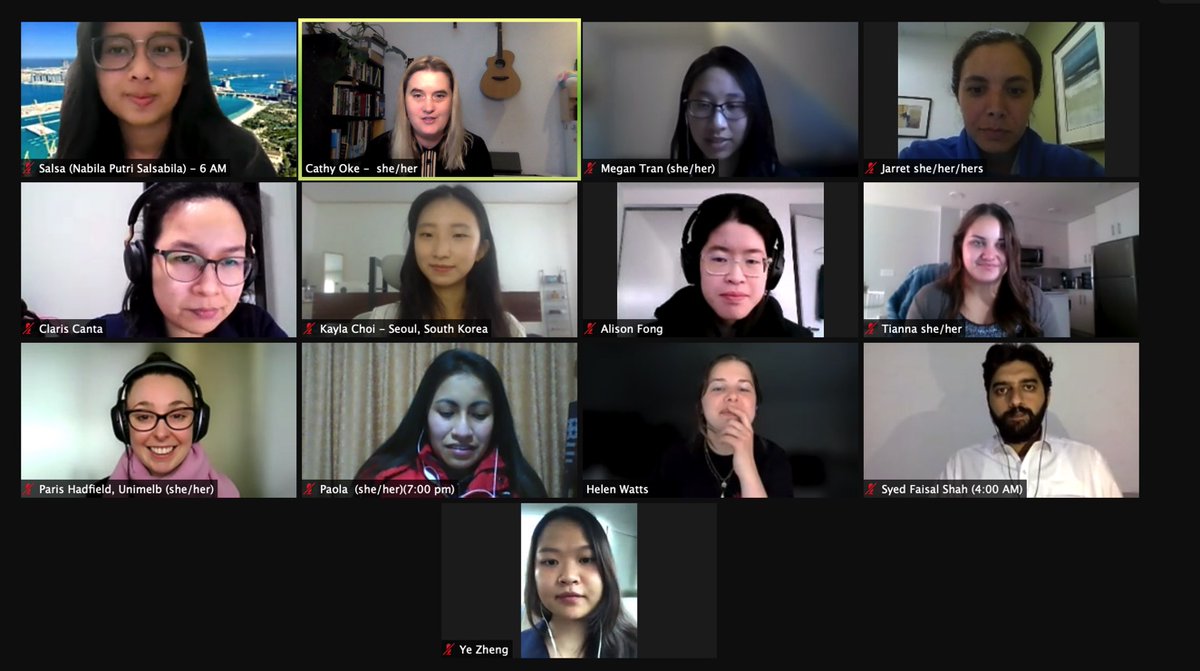 Mayors4Climate's tweet photo. Our @Mayors4Climate @studentenergy and @networkedcities Youth Policy Innovation Team held their first meeting, with representatives from 9 cities/9 countries to start a data analysis on clean energy futures for #Innovate4CitiesConference, #COP26 and beyond. https://t.co/eOf3GcvKSt