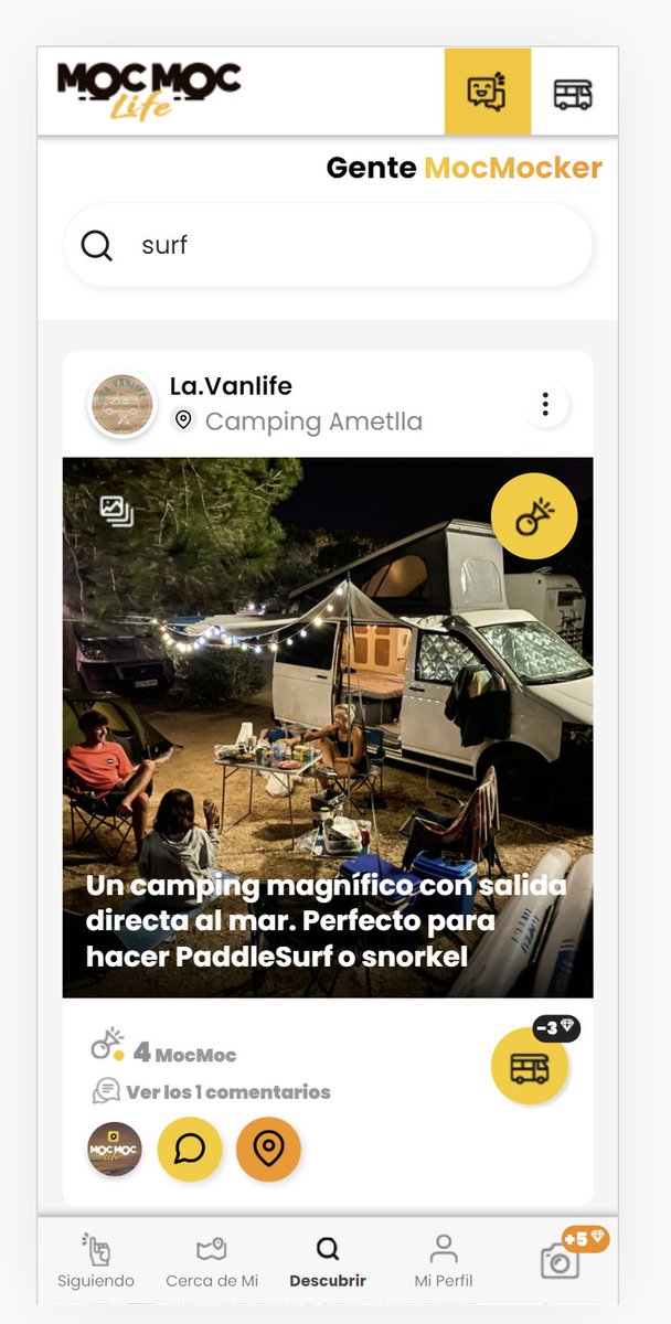 Sabes que puedes buscar publicaciones relacionadas con tus gustos en MocMoc Life ?  surf, escalada, perros, tranquilidad etc
mocmoclife.com