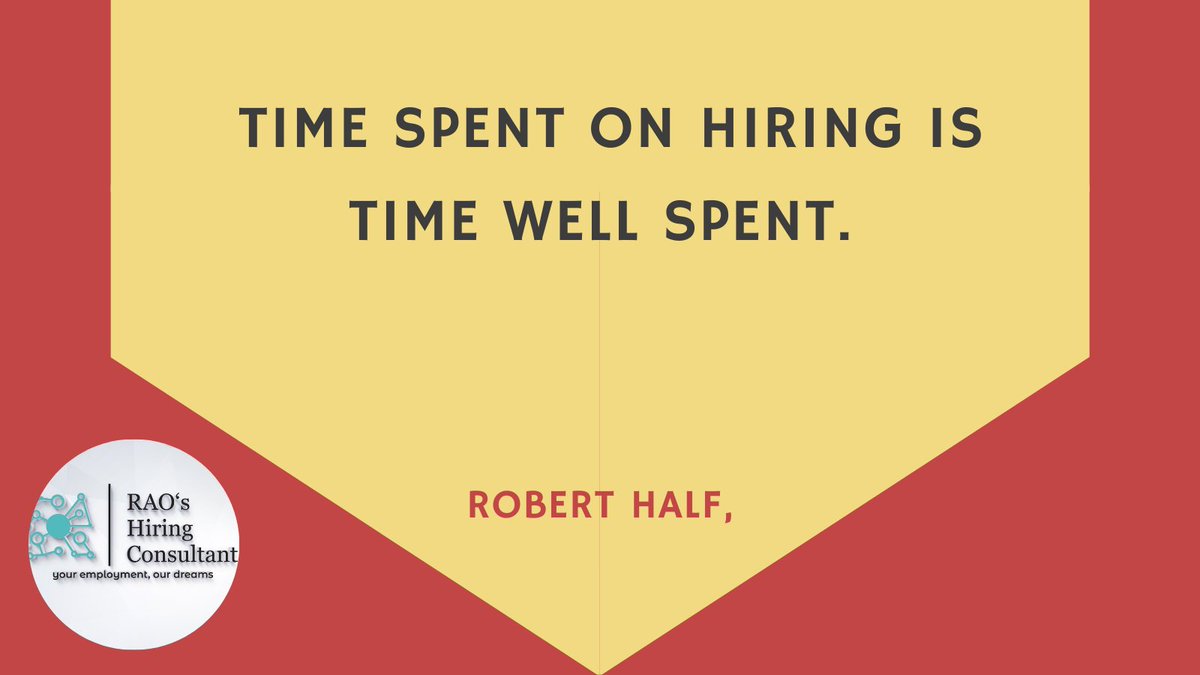 raos_hiring's tweet photo. #hiringconsultancy #hrrecruitment #staffhiring https://t.co/3yMrttkulD