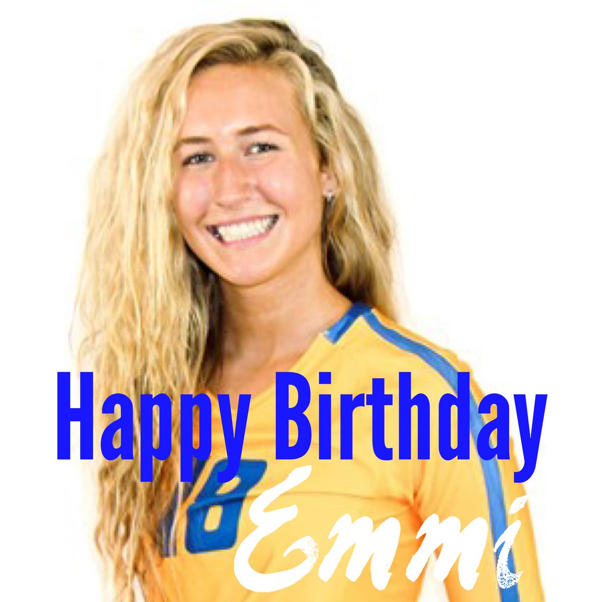 Happy Birthday to Senior Libero, Emmi Kaeberlein!  We hope you have a great day, Emmi!