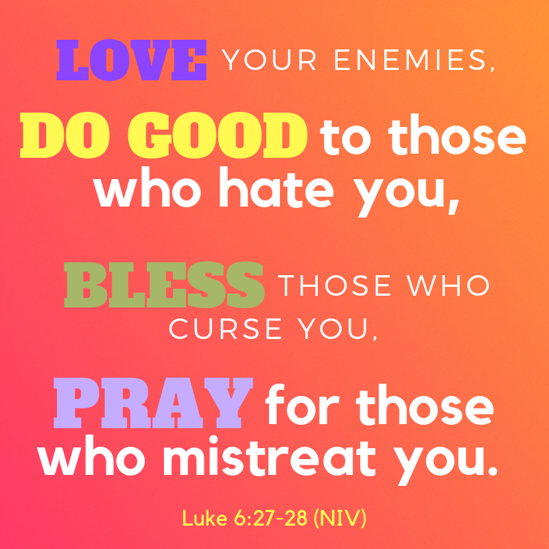 I'm trying  (most days anyway) to love everybody...Whether you love me or not is beside the point....#Love #Word #Bible
