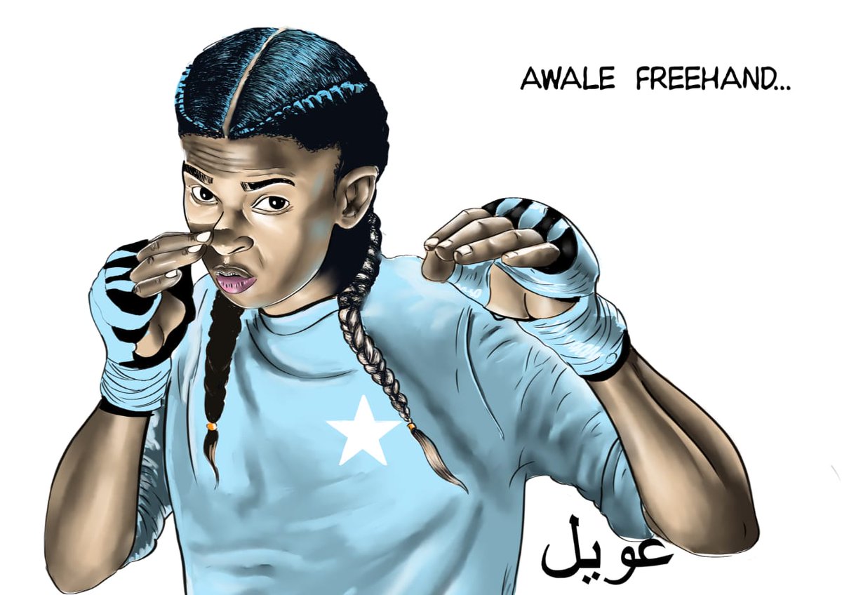 Awale_Freehand's tweet photo. @somaliboxer We are PROUD of you. 
Somalia Forever👊👊💪💪 https://t.co/2j7sTczk84