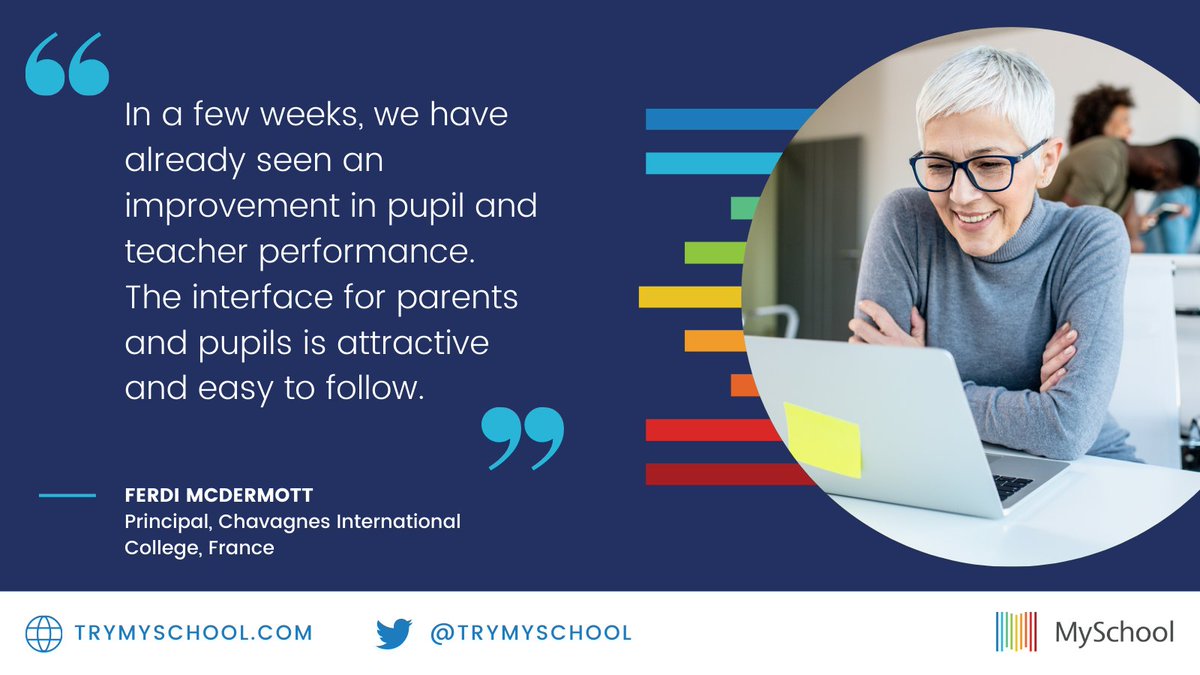 MySchool tweet media