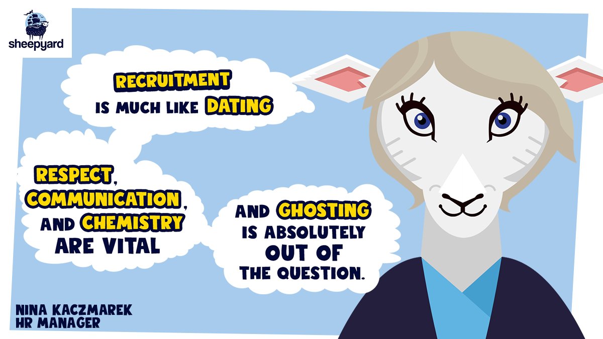 Sheepyard2019's tweet photo. Wise words from the HR Manager - Nina Kaczmarek.
We will share next quotes and mottos from Sheepyard team members about the #gamedev soon! https://t.co/I6ODBaCsHi
