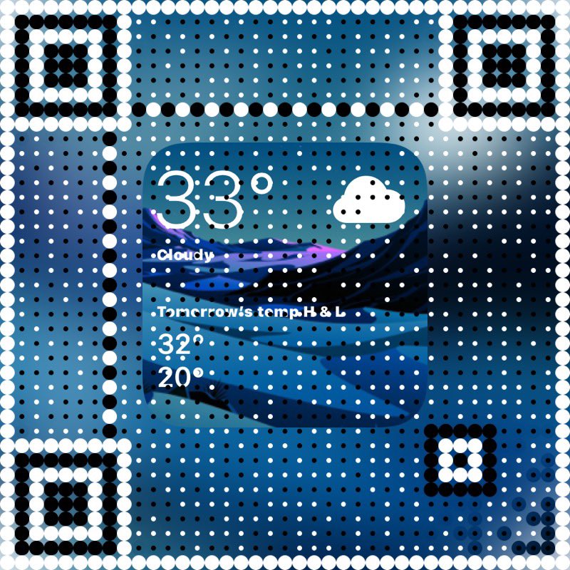 DesignByRoss's tweet image. Hi peeps what’s up 👋🏼 

Here one small weather widget for you!
Nice and clean 😉

Photo in widget is from @AR72014 

#ios15beta #Widgy