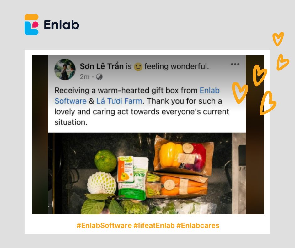 EnlabSoftware's tweet image. We have sent our colleagues a dose of energy and love while #workingfromhome due to the #Covid19. We hope this gift box would warm up their hearts, make them stronger and strengthen their motivation to work more effectively. Stay safe and stay healthy.
#Enlabsoftware
#lifeatEnlab