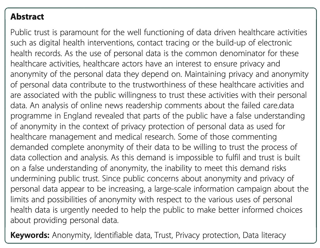 Public Health Ethics & Trust tweet media