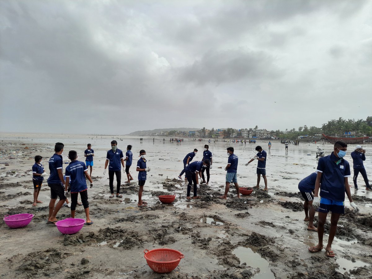 forfuturein's tweet photo. #BeachCleanup50
24th July 2021, Saturday
Uttan Beach, Mira Bhayandar.
.
Let's join us and be a volunteer to save our ocean!
See you in next beach cleanup!!
.
#ForFutureIndia #ForFutureTeam #BeachCleanupsIndia #ChildHelpFoundation https://t.co/QTbYetu1ak