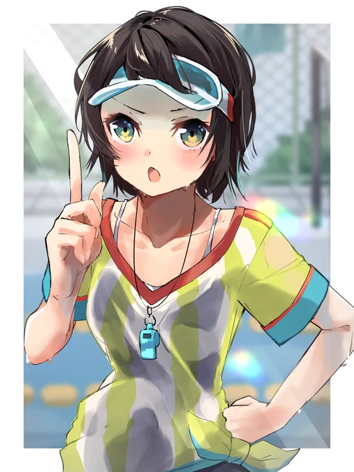 #プロテインザスバル
大空 スバルさん
「プールサイドは走っちゃダメっスよ!!」 