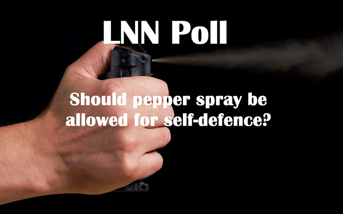 lethnewsnow's tweet photo. 78% of respondents to our latest LNN Poll believe pepper spray should be allowed for self-defence in Alberta. 19% of the 311 respondents to our poll believe that should NOT be allowed. Meanwhile, 3% were on the fence. #LNNPoll #PepperSpray #LNN #YQL
https://t.co/XelNAjJMmf https://t.co/PPpSkdvRSm