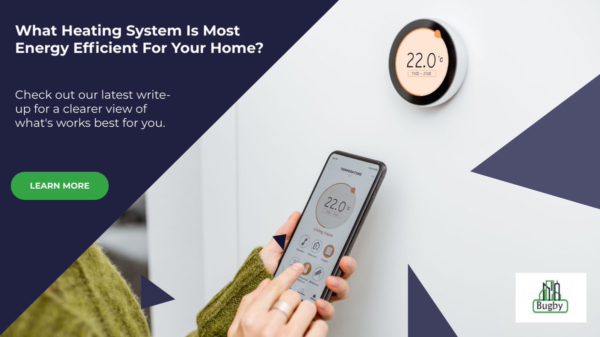 Bugby_Services's tweet photo. Take a read of our blog 📑 entitled 'What #Heating 🔥 System Is Most Energy Efficient For Your Home 🏠?' and learn how to better deliver warmth to your premises.

https://t.co/5XH195rPb2 https://t.co/Py5sGE1r5F