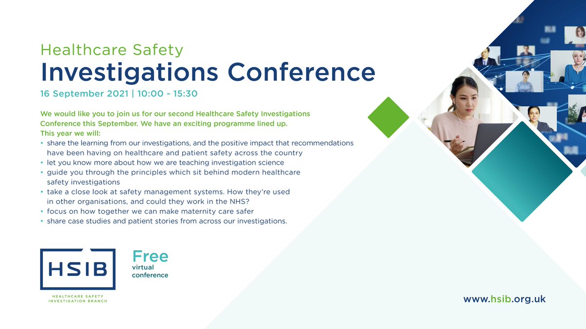 Health Services Safety Investigations Body (HSSIB) tweet media
