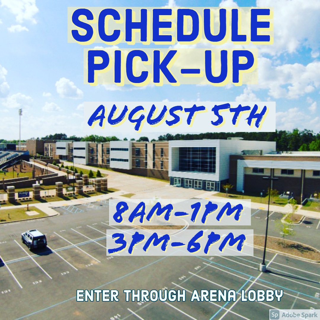ChapinHigh's tweet photo. 🗓Mark your calendars‼️ Thursday, August 5th is schedule pick-up. Hours are 8am-1pm and 3pm-6pm. You will be able to pick up your Parking Pass, purchase Chapin Spirit Wear, sign-up for Clubs and pay your fees! #weaReChapin @ChapinEagle @ChapinHighPTSO https://t.co/1RMHiGhxNm