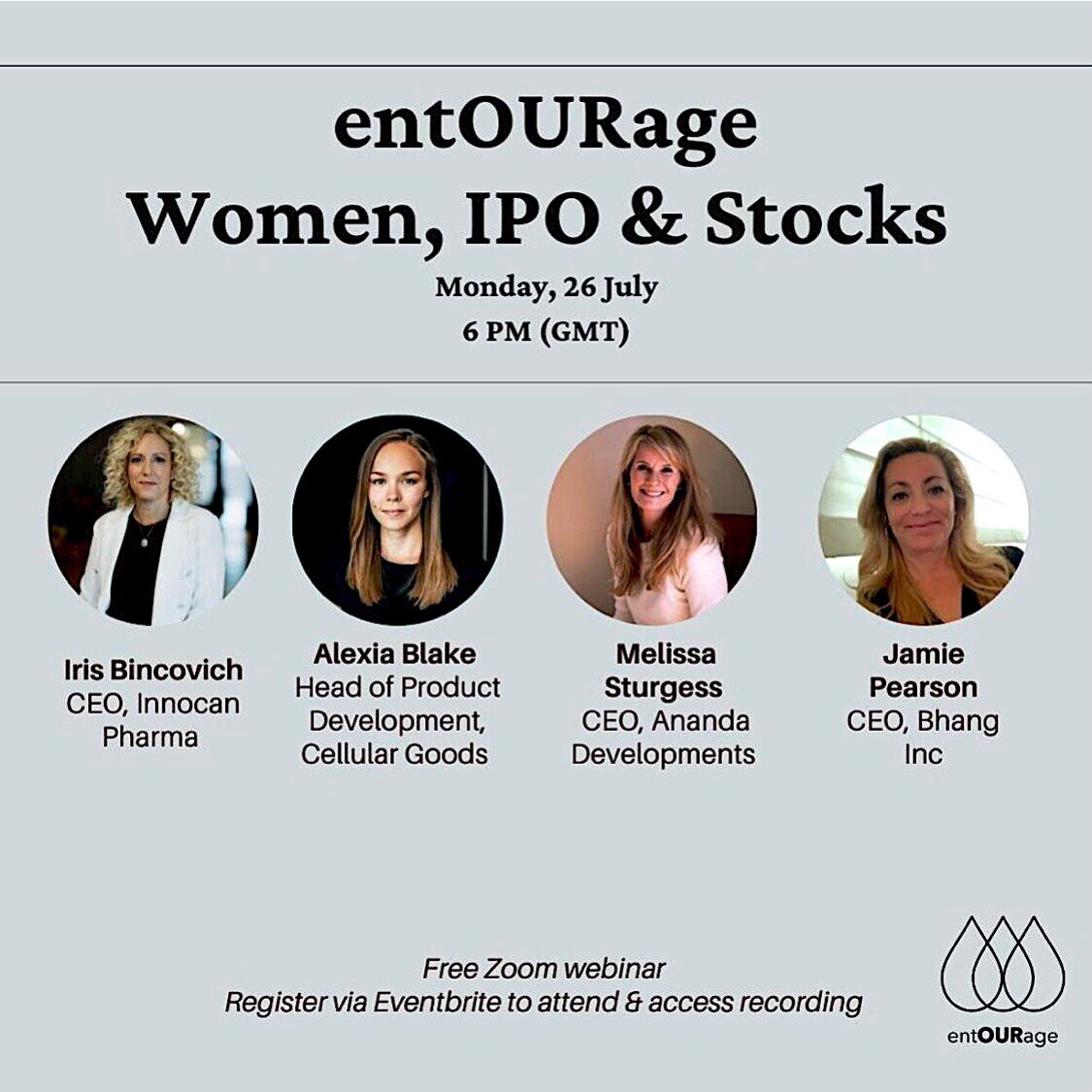 Tonight! What does it take to run a publicly listed company in the #cannabisindustry? Free event for every ambitious female wanting to carve their own hempire in the cannabis space. Register now and tune in at 6pm:
👇🏿👇🏻👇
eventbrite.co.uk/e/entourage-ne…
#Entrepreneur #ladiesthatlaunch