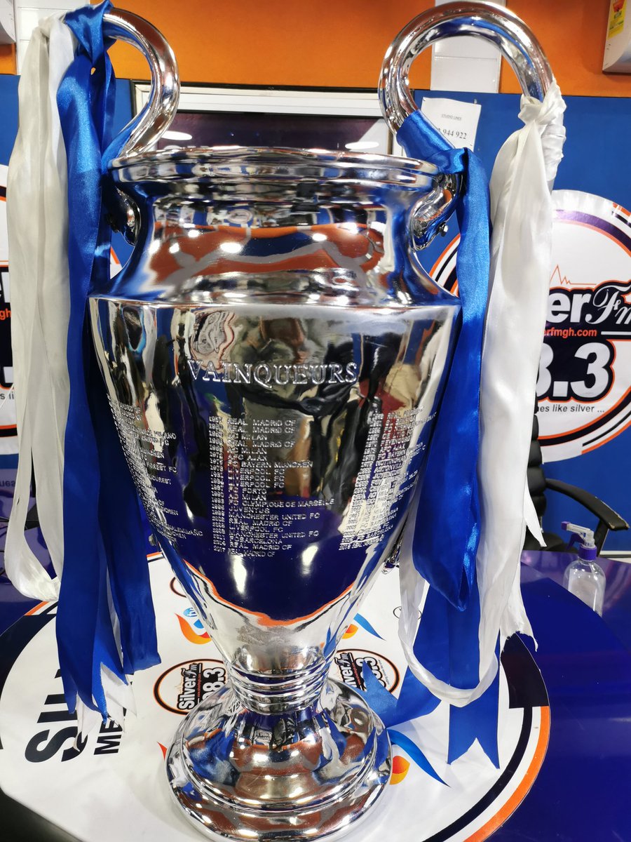 MrBoadu's tweet photo. @SilverfmGH's Blue Studio welcomed a Special Guest this Monday. #UCLTrophy #ChelseaFC #SportsCenter #UCLfinal https://t.co/BVg4bhMHRc