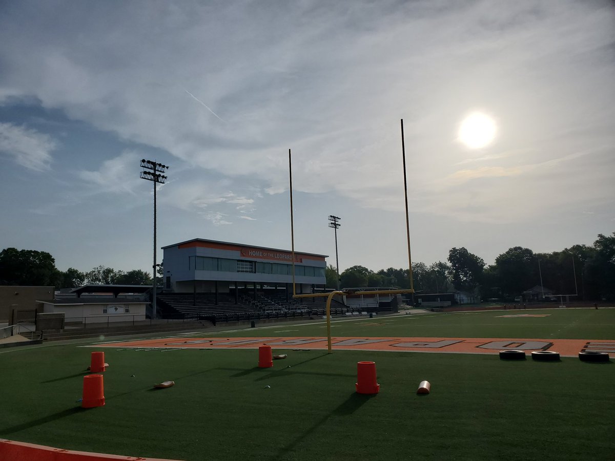 Great day to get better in Leopard Land!