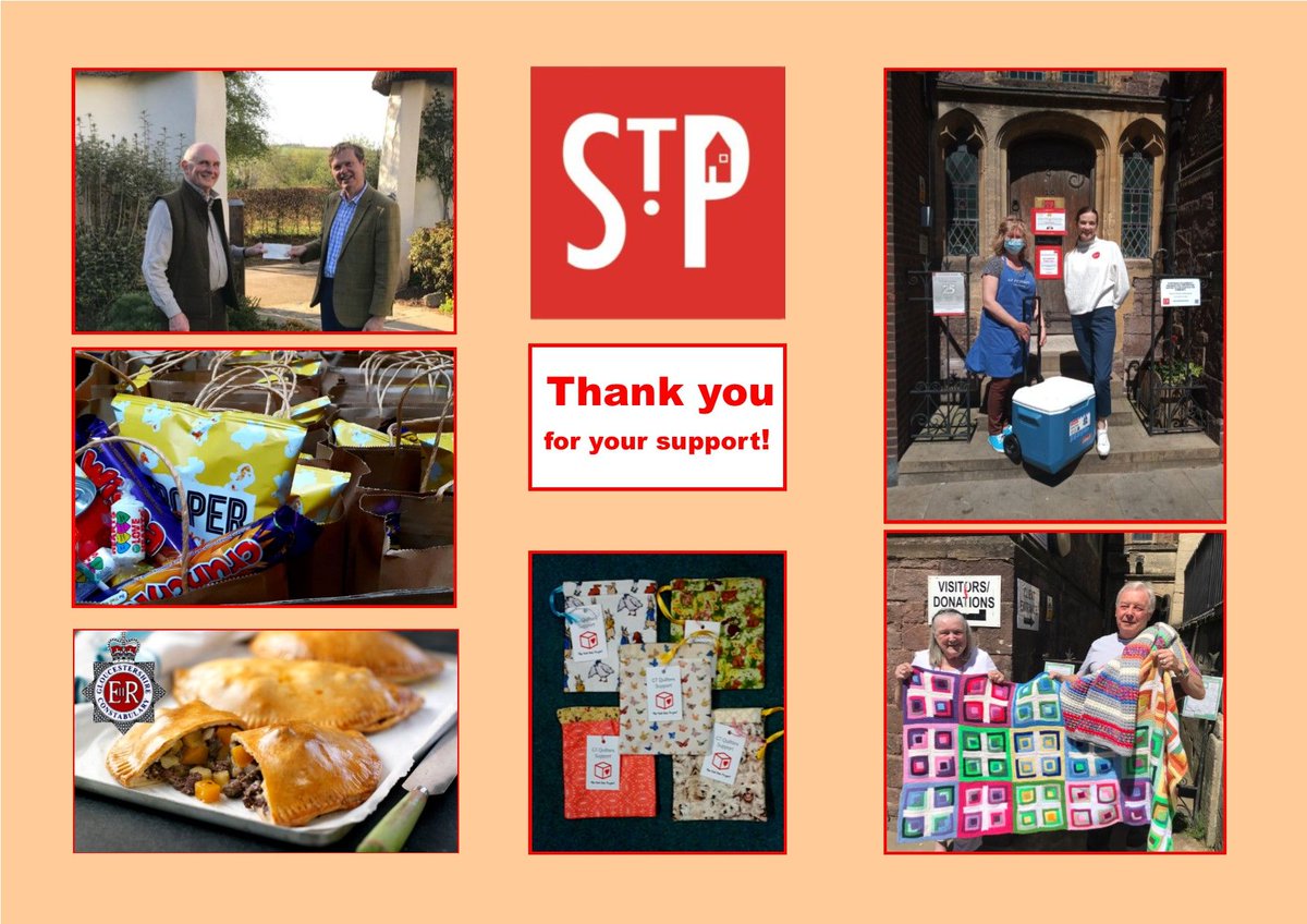To all our generous supporters in the local #Exeter #community (and further afield!), who fundraise by walking, baking, sewing, and donating items &amp; money in support of our #homeless clients we say THANK YOU!   <a href="/thegoodhamperco/">The Good Hamper Co</a>  <a href="/JSExeter/">Jackson-Stops Exeter</a> <a href="/Glos_Police/">Gloucestershire Constabulary</a> <a href="/DC_Police/">Devon & Cornwall Police</a>