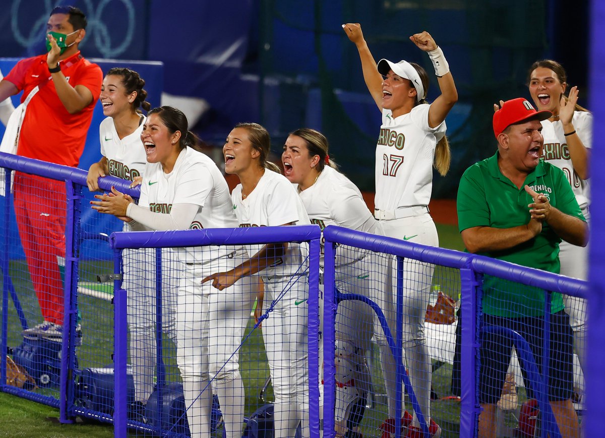 🥎🔥🇲🇽 <a href="/TeamMexicoSB/">Mexico Softball WNT</a> will play for the Bronze!

¡Escribiendo historia, México!

#Olympics 
#Softball 
#Tokyo2020