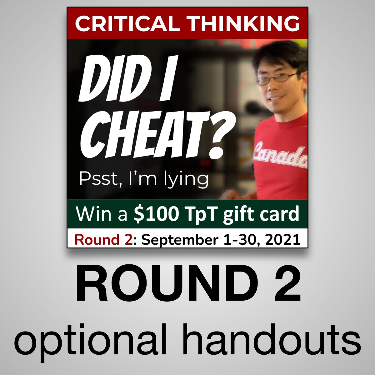 educircles_org's tweet photo. This year, why not start back to school activities with a conversation about lying! 🤥

Here's a worksheet package to help students think critically: Can they figure out the lie in my Did I Cheat “Psst I’m lying” challenge? 

#criticalthinking #6cs #npdl  
https://t.co/Wa0fcwSC0u https://t.co/PBwwHoxVn5