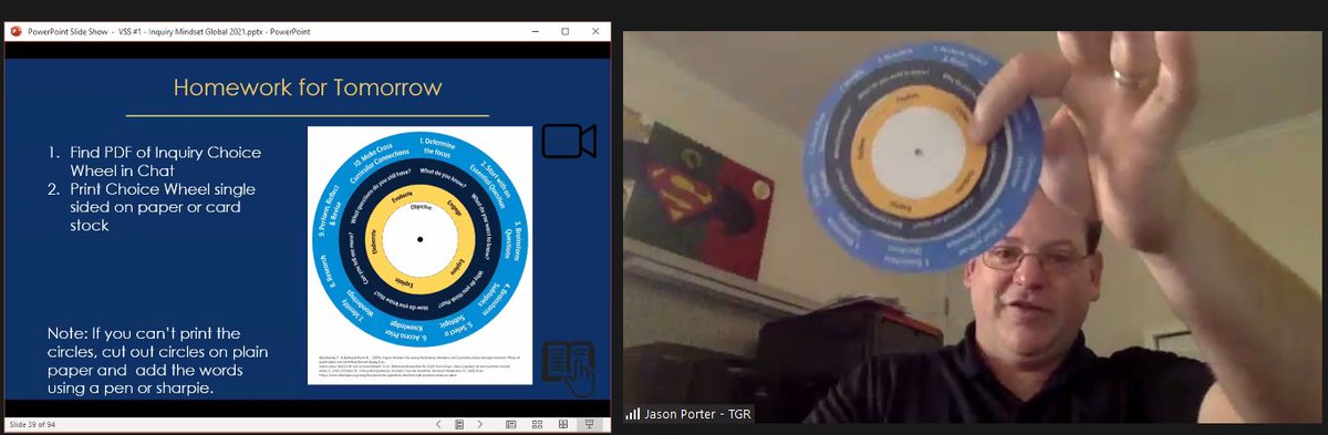 JessicaKesler7's tweet photo. @porter_jason3 and @TGRTong have been working our new Inquiry Framework Choice Wheel during our International STEM Studios! ππ Off to another week of Global STEM Studio π @TGRFound #stemstudioready #GlobalImpact https://t.co/HaWuKrA5X2