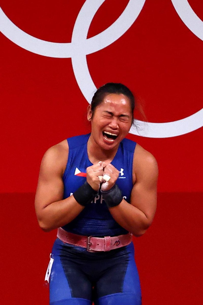 rapplerdotcom's tweet image. WINNING MOMENT. 🇵🇭 🥇

MABUHAY KA, HIDILYN DIAZ! Diaz makes history as the Philippines' first Olympic #gold medalist! (Photos: Edgard Garrido/Reuters) #Tokyo2020 #Olympics #PHI #Weightlifting 

STORY: rappler.com/sports/weightl…