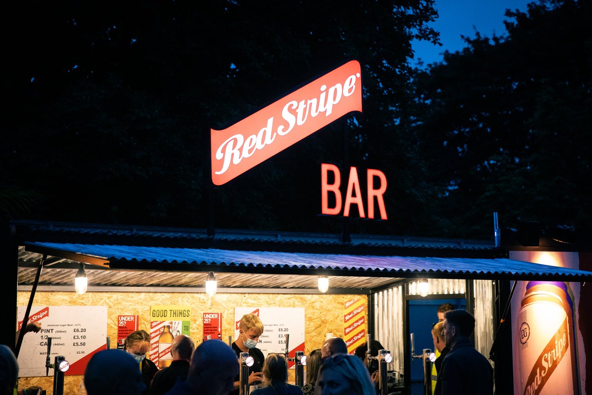 Festivals are back! This weekend we kicked off the festival season with sunshine, music and good vibes at the Red Stripe bar. Huge thanks to @Tramlines for putting on such a great show, and to everyone that joined us for an ice-cold pint of Red Stripe!