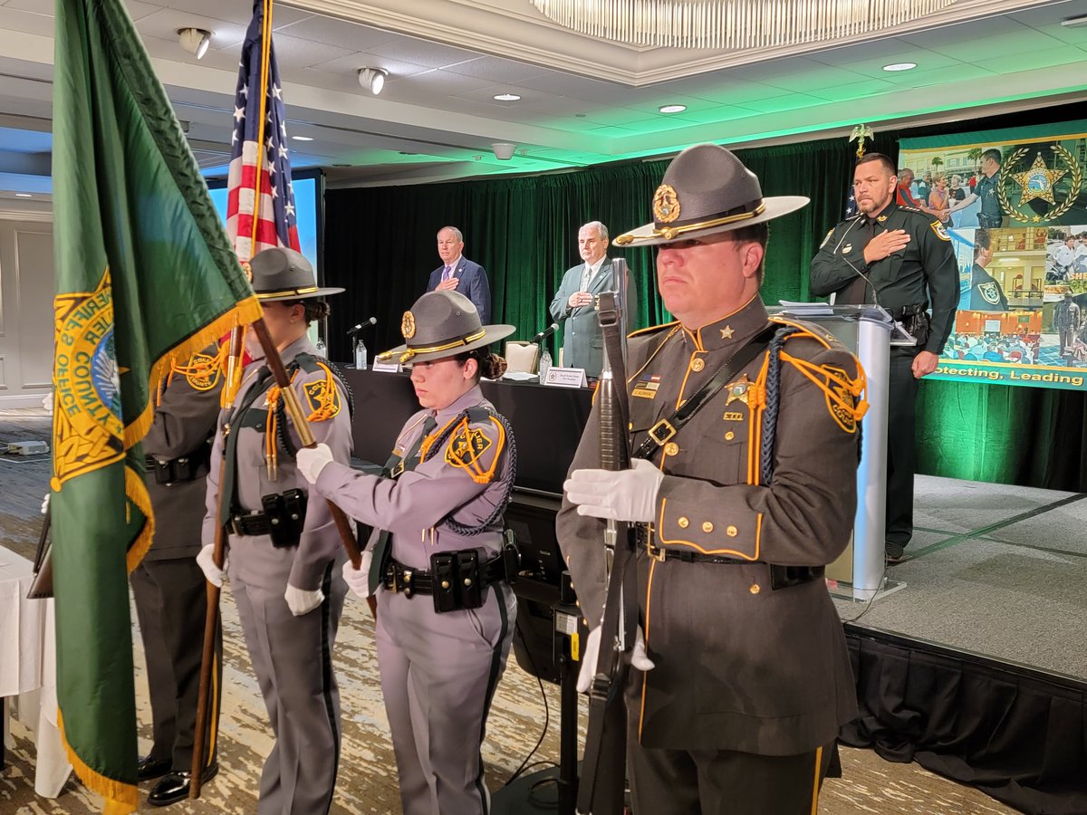 FLSheriffs's tweet photo. Thank you, @SenRickScott for your opening remarks at today's #FSA2021SummerConference. "The public believes in what you are doing." #LawEnforcement #PublicSafety #FLSheriffs https://t.co/jptCcdUoaE