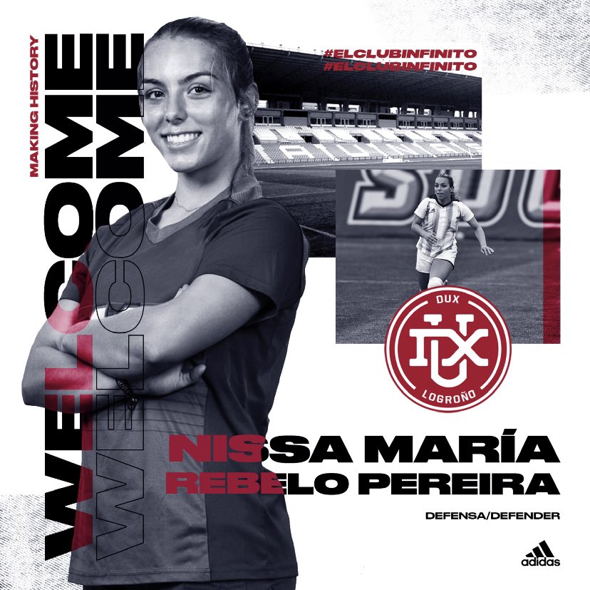 ¡<a href="/nissapereira_/">Nissa Pereira</a> jugará en el #DUXLogroño!

La defensa americana con pasaporte portugués vestirá la camiseta del conjunto riojano en la temporada 2021-22

#GoDUX | #Volveremos