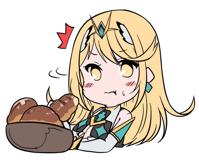 食べる子 