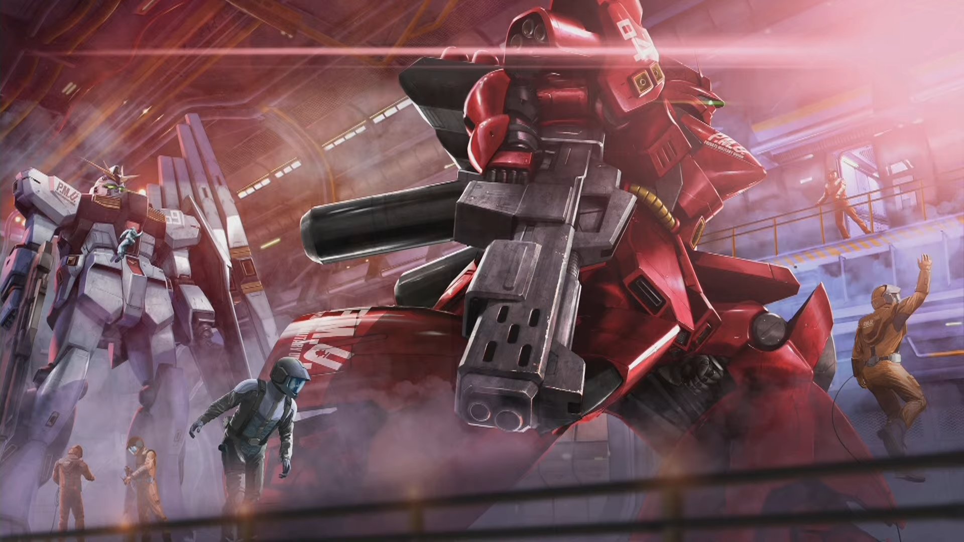 Kuri Nとサザビーが一緒の格納庫から出るのはエモい バトオペ２ T Co Ofiqcvhduu Twitter